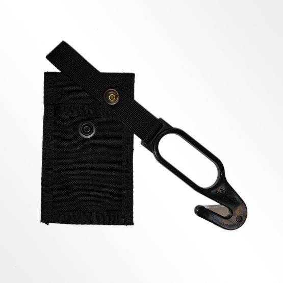 Skydiving hook knife with pouch seperated