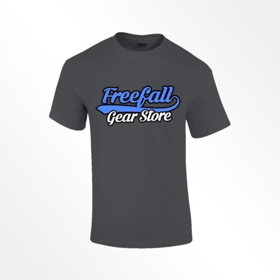 Freefall Gear Store Text Logo Tee Black